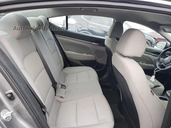 2018 Hyundai Elantra Sel Gray vin: 5NPD84LF1JH247159