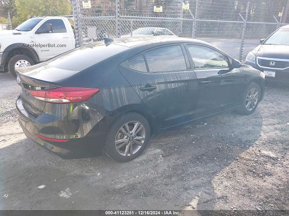 2018 Hyundai Elantra Sel Black vin: 5NPD84LF2JH304047