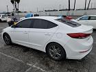 2018 Hyundai Elantra Sel White vin: 5NPD84LF2JH362367
