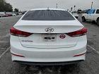 2018 Hyundai Elantra Sel White vin: 5NPD84LF2JH362367