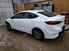 2018 Hyundai Elantra Sel White vin: 5NPD84LF4JH385469