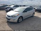 2013 Hyundai Elantra Gls Silver vin: 5NPDH4AE0DH268518
