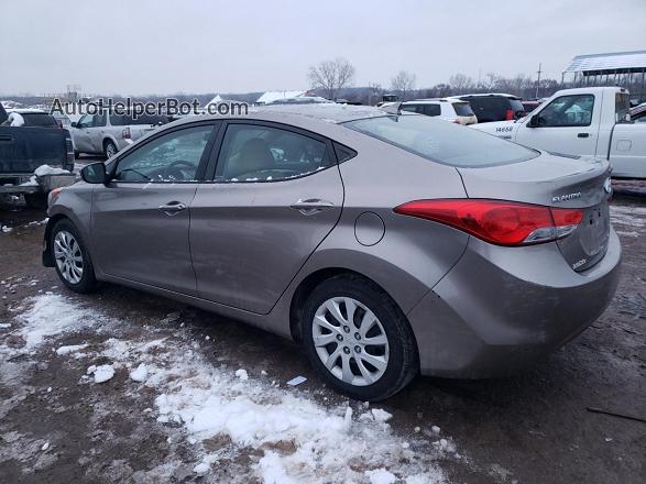 2013 Hyundai Elantra Gls Tan vin: 5NPDH4AE1DH221367