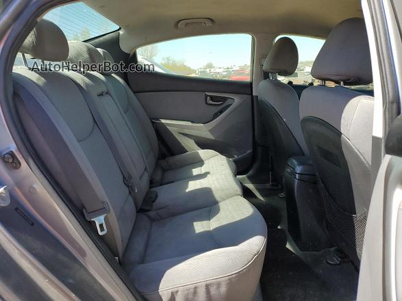 2013 Hyundai Elantra Gls Gray vin: 5NPDH4AE3DH202898