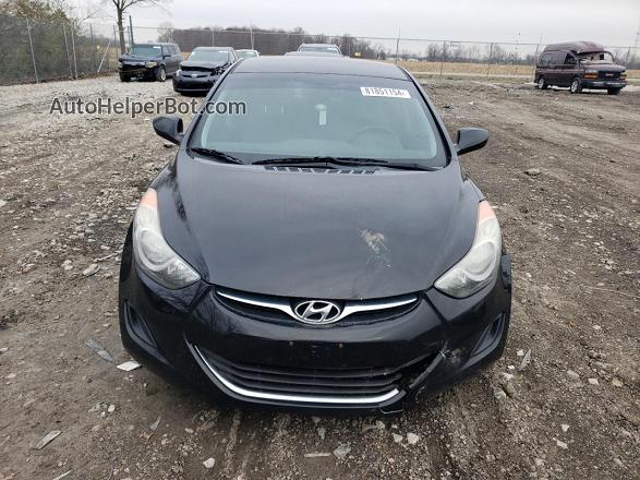 2013 Hyundai Elantra Gls Черный vin: 5NPDH4AE5DH373927