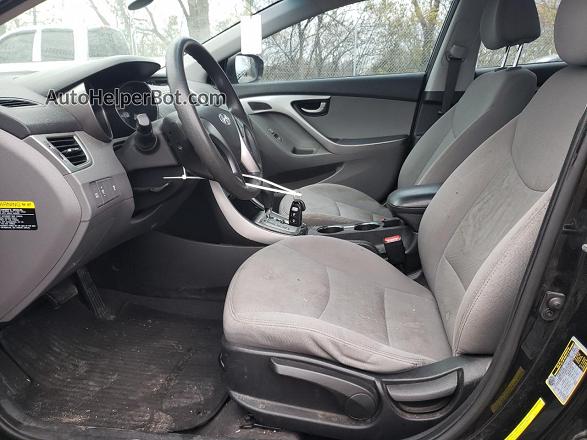 2013 Hyundai Elantra Gls Черный vin: 5NPDH4AE5DH373927