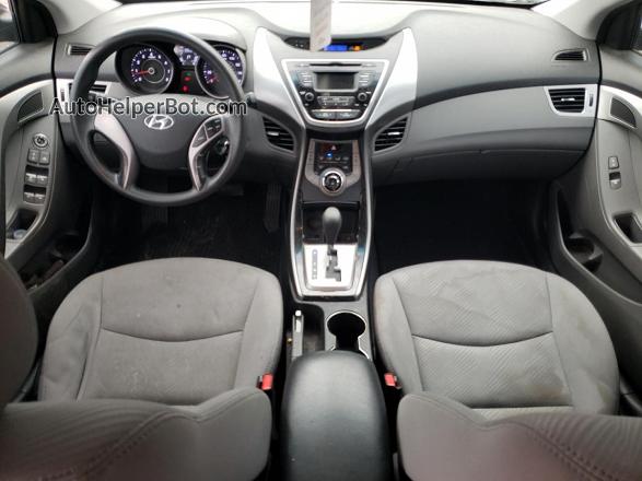 2013 Hyundai Elantra Gls Черный vin: 5NPDH4AE5DH373927