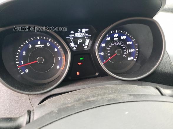 2013 Hyundai Elantra Gls Черный vin: 5NPDH4AE5DH373927