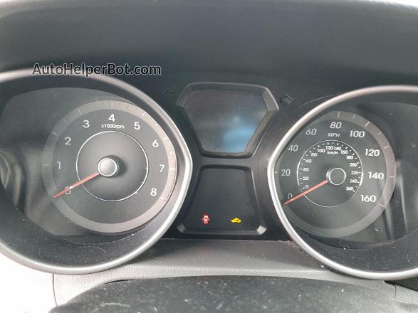 2013 Hyundai Elantra Gls Gray vin: 5NPDH4AE6DH168164