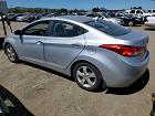 2013 Hyundai Elantra Gls Silver vin: 5NPDH4AE6DH433360