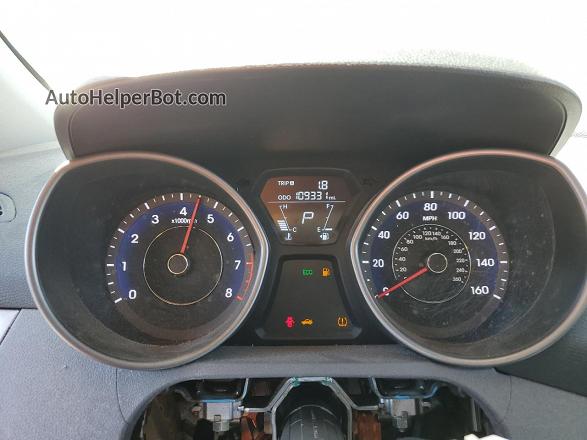 2013 Hyundai Elantra Gls Silver vin: 5NPDH4AE6DH433360
