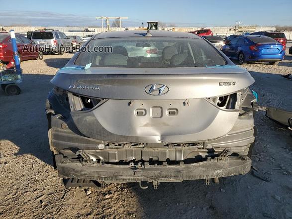 2013 Hyundai Elantra Gls Gray vin: 5NPDH4AE7DH410573