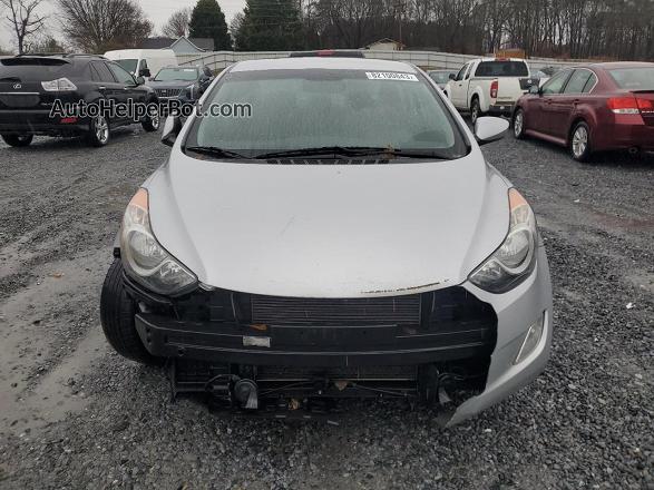 2013 Hyundai Elantra Gls Silver vin: 5NPDH4AE7DH438082