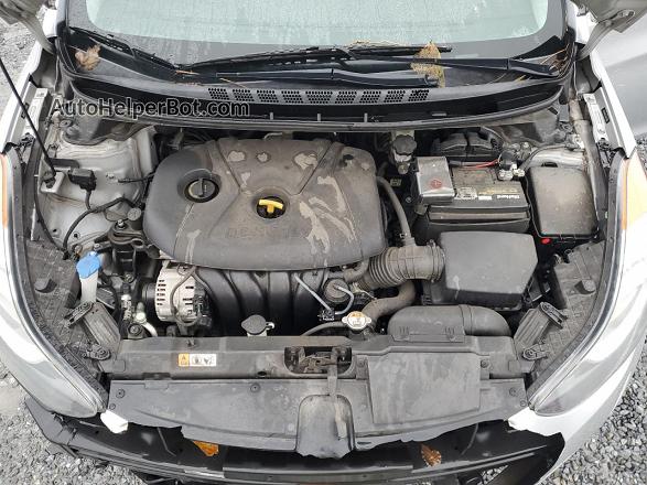 2013 Hyundai Elantra Gls Silver vin: 5NPDH4AE7DH438082