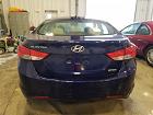 2013 Hyundai Elantra Gls Blue vin: 5NPDH4AE8DH181496