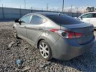 2013 Hyundai Elantra Gls Gray vin: 5NPDH4AE8DH335205