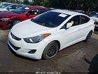 2013 Hyundai Elantra Gls White vin: 5NPDH4AEXDH223358