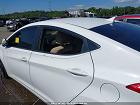 2013 Hyundai Elantra Gls White vin: 5NPDH4AEXDH223358