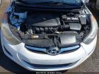 2013 Hyundai Elantra Gls White vin: 5NPDH4AEXDH223358