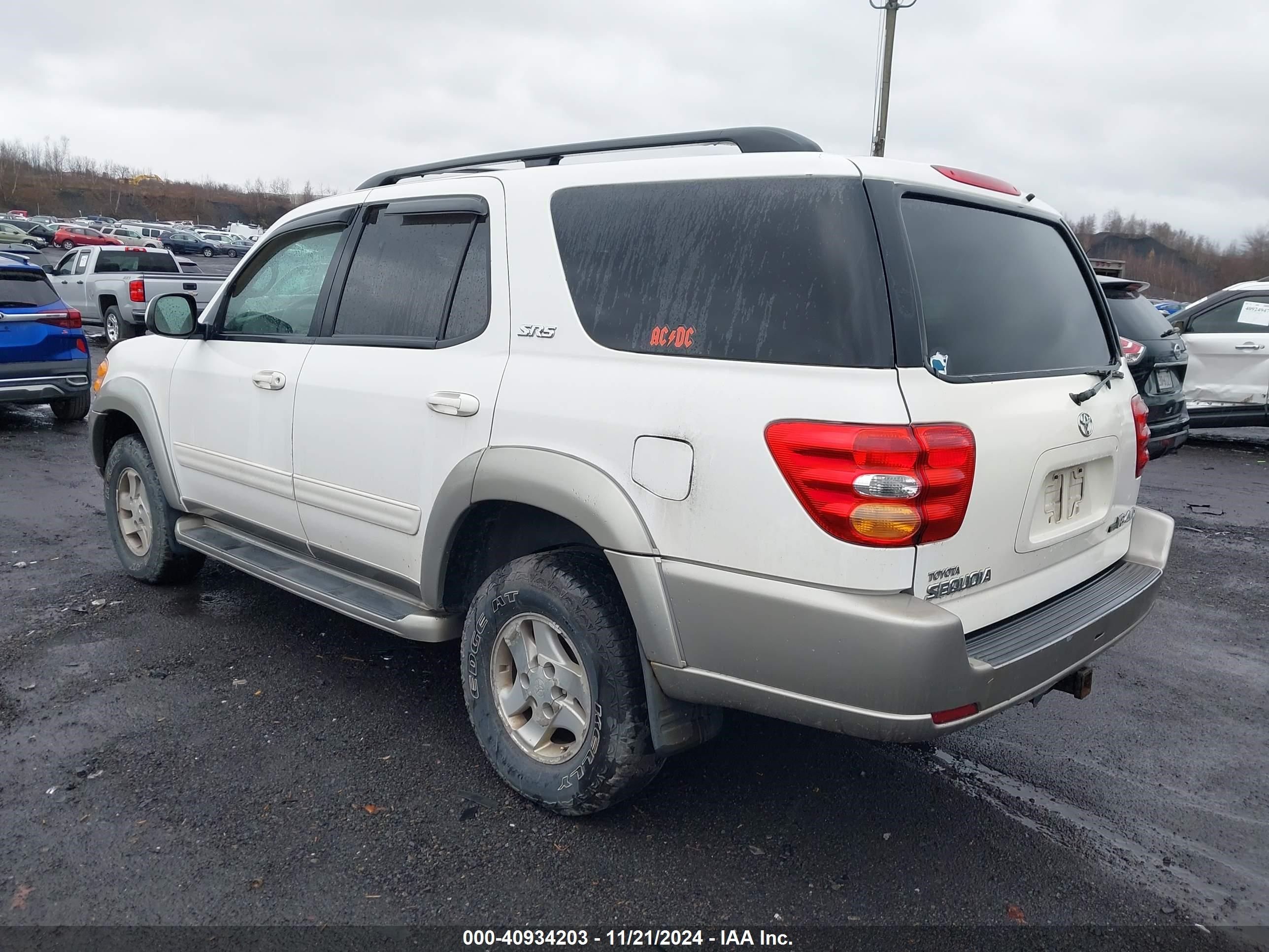 Price & History 2003 Toyota Sequoia Sr5 V8 4.7l V-8 Dohc