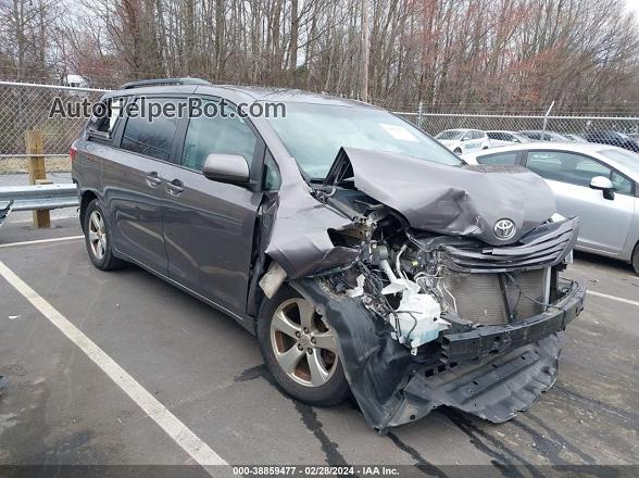 2015 Toyota Sienna Le 8 Passenger Серый vin: 5TDKK3DC7FS612551