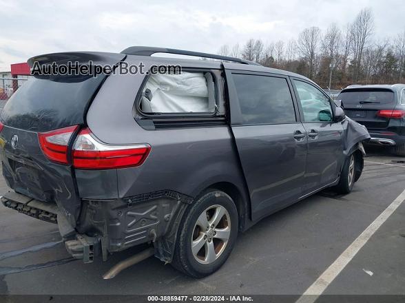 2015 Toyota Sienna Le 8 Passenger Серый vin: 5TDKK3DC7FS612551