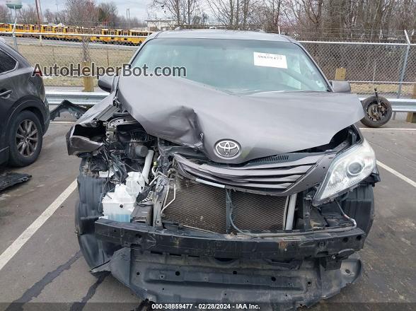 2015 Toyota Sienna Le 8 Passenger Серый vin: 5TDKK3DC7FS612551
