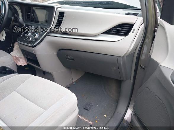 2015 Toyota Sienna Le 8 Passenger Серый vin: 5TDKK3DC7FS612551