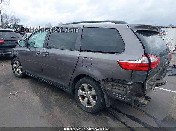 2015 Toyota Sienna Le 8 Passenger Серый vin: 5TDKK3DC7FS612551