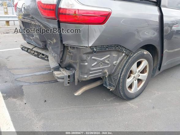 2015 Toyota Sienna Le 8 Passenger Серый vin: 5TDKK3DC7FS612551