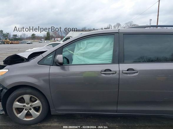 2015 Toyota Sienna Le 8 Passenger Серый vin: 5TDKK3DC7FS612551