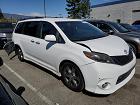 2015 Toyota Sienna Sport Белый vin: 5TDXK3DC9FS629454
