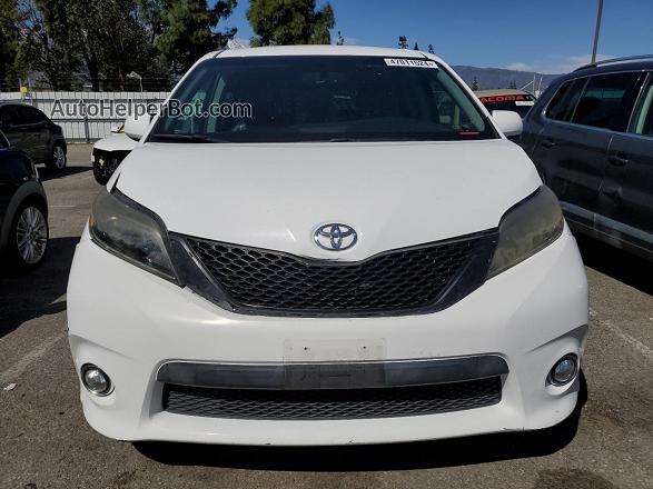 2015 Toyota Sienna Sport Белый vin: 5TDXK3DC9FS629454