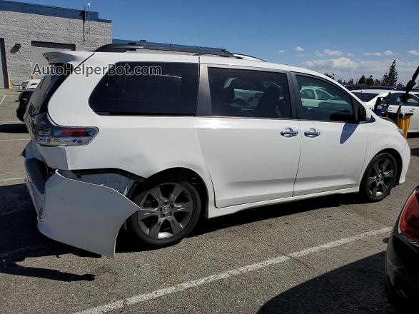 2015 Toyota Sienna Sport Белый vin: 5TDXK3DC9FS629454