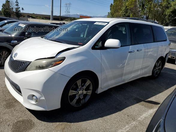 2015 Toyota Sienna Sport Белый vin: 5TDXK3DC9FS629454