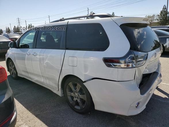 2015 Toyota Sienna Sport Белый vin: 5TDXK3DC9FS629454