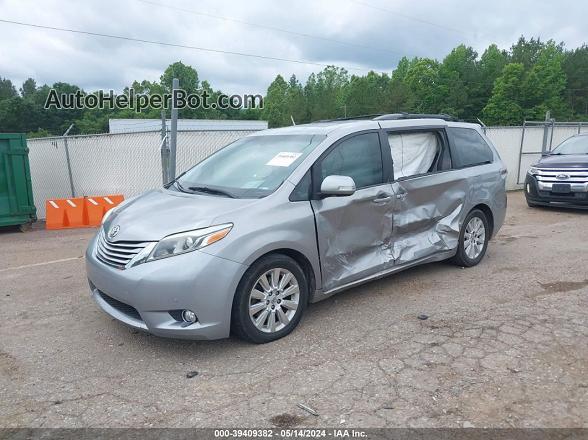 2015 Toyota Sienna Limited Premium 7 Passenger Серый vin: 5TDYK3DC2FS659870