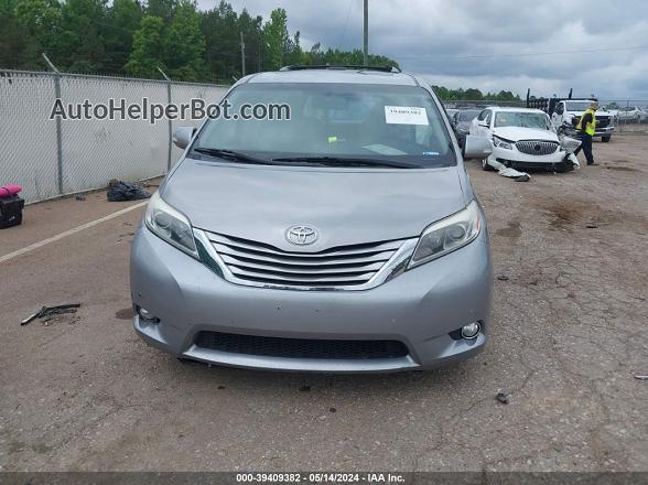 2015 Toyota Sienna Limited Premium 7 Passenger Серый vin: 5TDYK3DC2FS659870