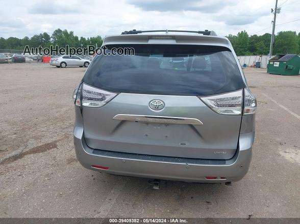 2015 Toyota Sienna Limited Premium 7 Passenger Серый vin: 5TDYK3DC2FS659870