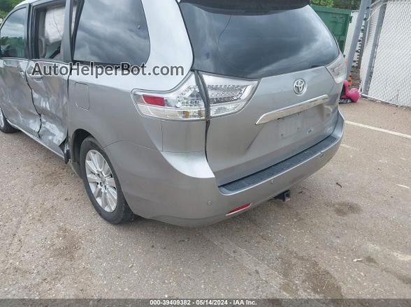 2015 Toyota Sienna Limited Premium 7 Passenger Серый vin: 5TDYK3DC2FS659870