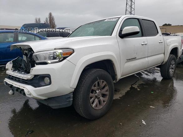 2017 Toyota Tacoma Double Cab White vin: 5TFAZ5CN9HX051143