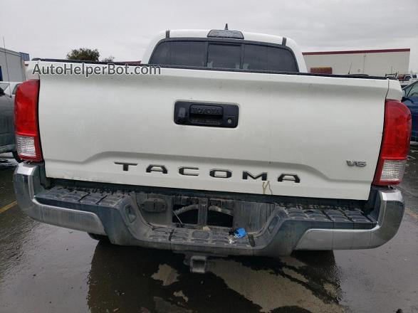 2017 Toyota Tacoma Double Cab White vin: 5TFAZ5CN9HX051143