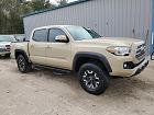 2017 Toyota Tacoma Double Cab Beige vin: 5TFCZ5AN1HX057532