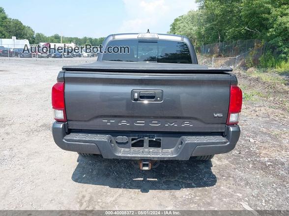 2017 Toyota Tacoma Trd Sport Gray vin: 5TFCZ5AN7HX115806