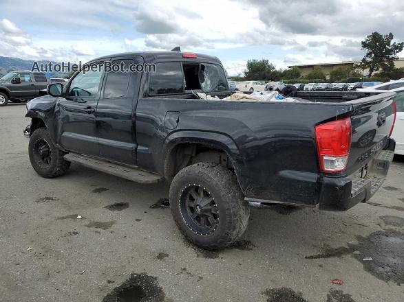 2017 Toyota Tacoma Access Cab Black vin: 5TFRX5GNXHX081772