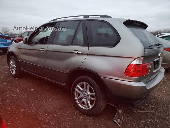 2004 Bmw X5 3.0i Gray vin: 5UXFA13504LU21014