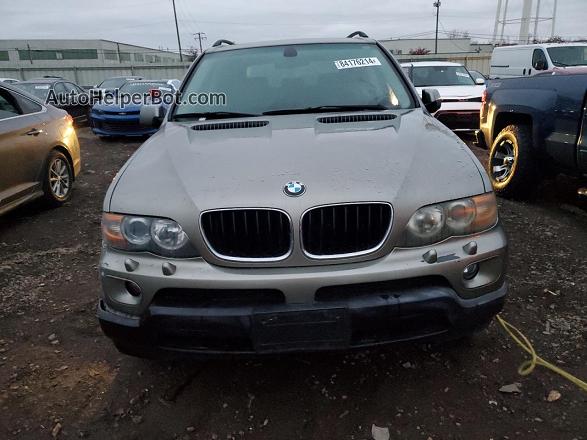 2004 Bmw X5 3.0i Gray vin: 5UXFA13504LU21014