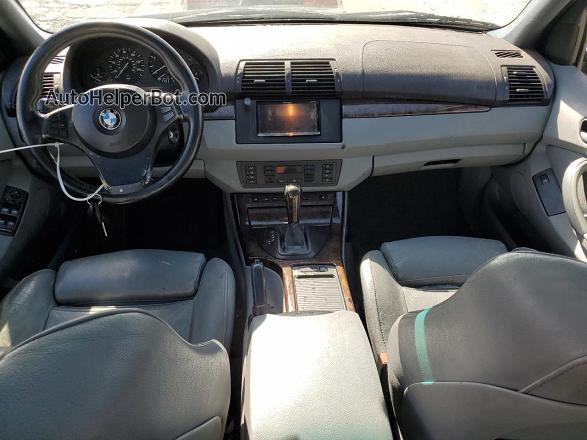 2004 Bmw X5 3.0i Gray vin: 5UXFA13504LU42459