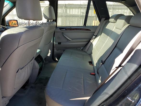 2004 Bmw X5 3.0i Gray vin: 5UXFA13504LU42459