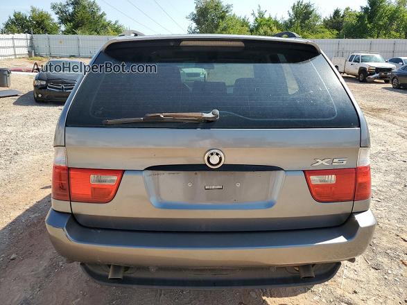 2004 Bmw X5 3.0i Gray vin: 5UXFA13504LU45796